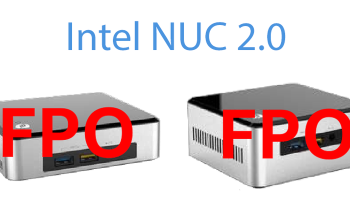 Rò rỉ thông tin máy tính nhỏ gọn Intel NUC 2.0: chip Broadwell, có phiên bản mỏng, ra mắt Q1/2015