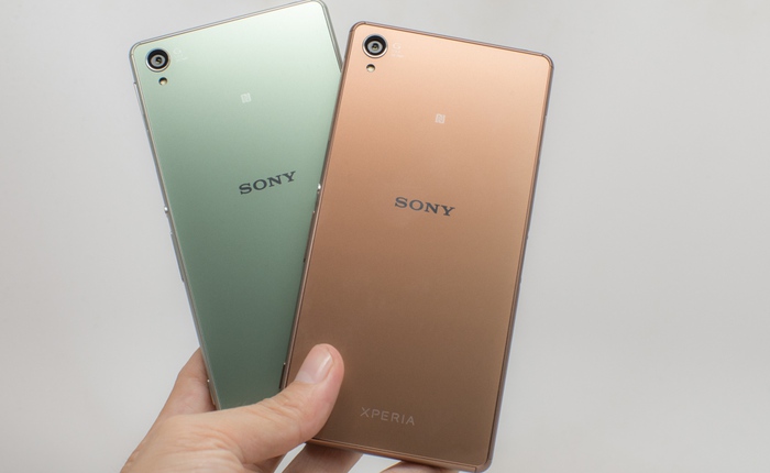 Hình ảnh Sony Xperia Z3 đồng và xanh bạc: đẹp, sang, lạ