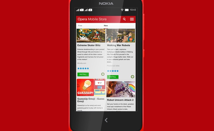 Opera Mobile Store sẽ thay thế Nokia Store trên điện thoại Symbian từ 2015
