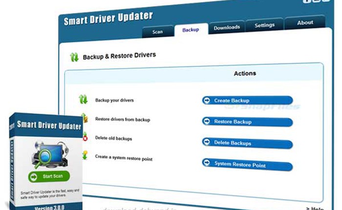 Smart Driver Updater - Cập nhật và sao lưu Driver máy tính