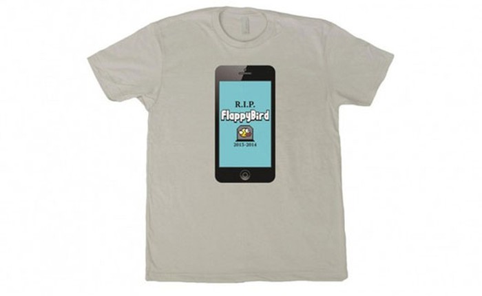 "Sốc" với áo phông in hình Flappy Bird giá... 10.000 USD