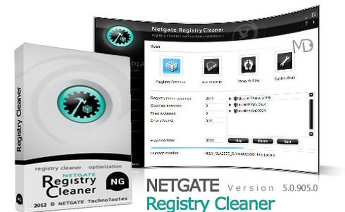 NetGate Registry Cleaner - Dọn dẹp và tối ưu Registry