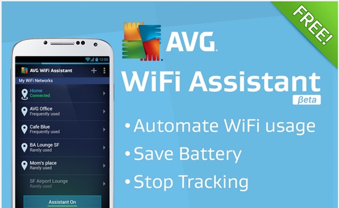 AVG Wifi Assistant - Tự tắt Wifi để tiết kiệm pin cho điện thoại
