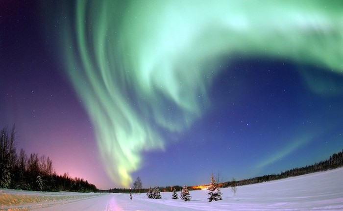 Những hình ảnh “ảo diệu” về mùa đông tại Alaska