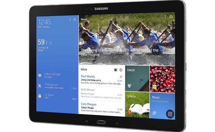 [CES 2014] Galaxy Note Pro 12.2 màn hình khổng lồ chính thức ra mắt