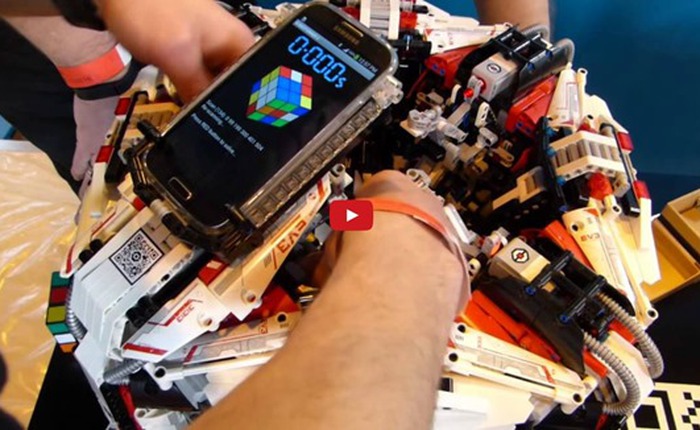Chip của Galaxy S4 giúp lập kỉ lục giải khối lập phương Rubik