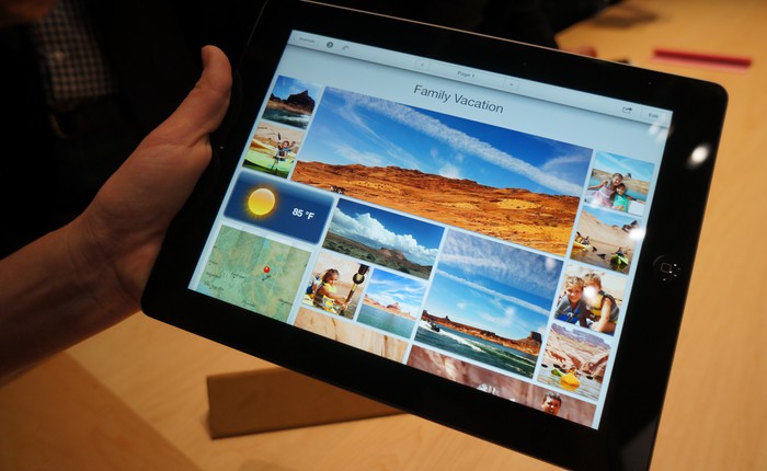 iPad là món quà được ưa thích nhất trong mùa Valentine 2014