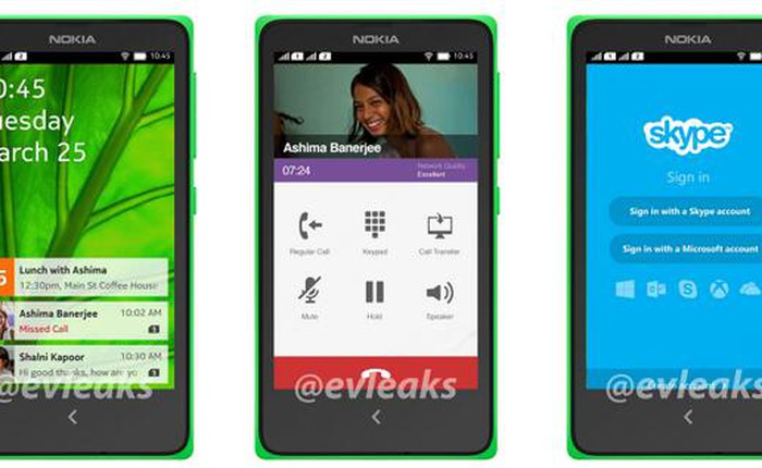 Tiếp tục lộ giao diện điện thoại Nokia chạy Android