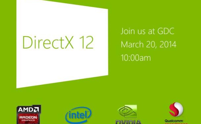 Microsoft sắp ra mắt giao diện lập trình game DirectX 12