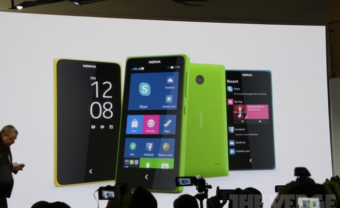 MWC 2014 - Nokia X+, bản nâng cấp nhẹ của Nokia X chính thức trình làng