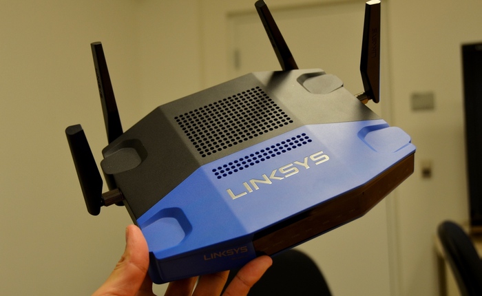 [CES 2014] Bộ phát WiFi thiết kế hầm hố của Linksys