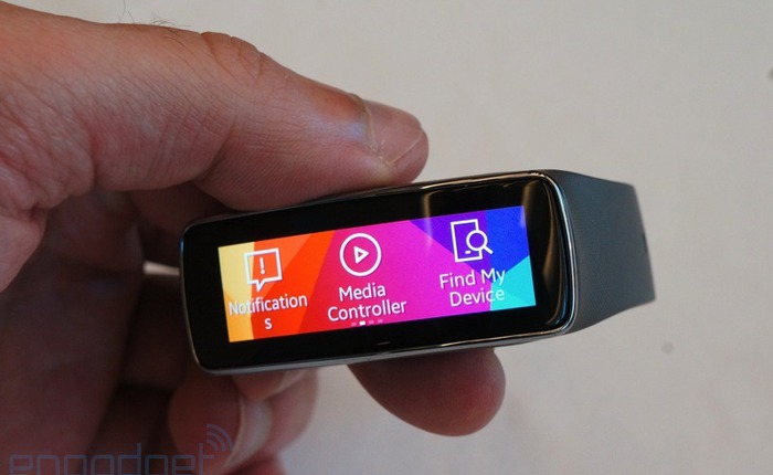 MWC 2014 - Samsung Galaxy Gear Fit, bất ngờ duy nhất trong Samsung Unpacked 5