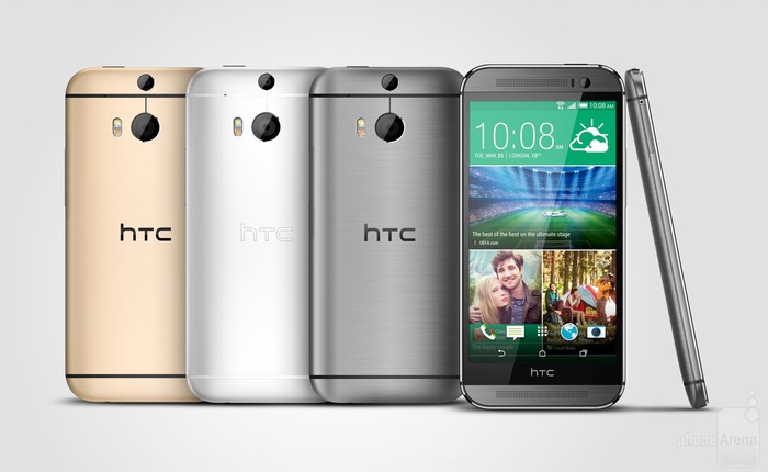 HTC One M8 bản châu Á yếu hơn bản Mỹ dù xung nhịp cao hơn?