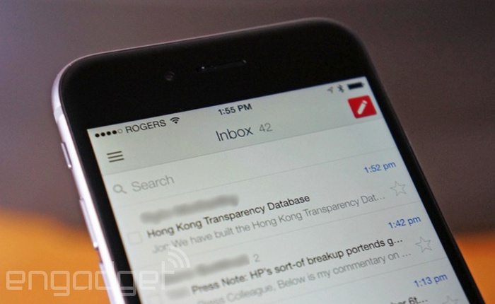 Gmail mới trên iOS hoàn thiện hơn, hỗ trợ tốt cho màn hình lớn của iPhone 6/6 Plus