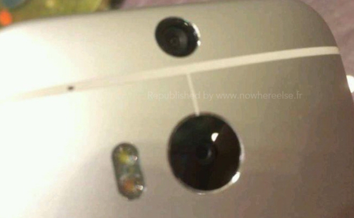 HTC M8 tiếp tục lộ camera kép và phím điều hướng mới