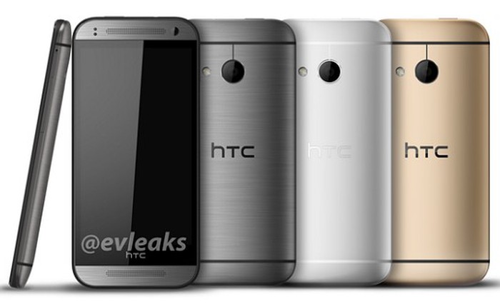 Thêm ảnh rò rỉ HTC One mini 2, bản rút gọn của HTC One M8