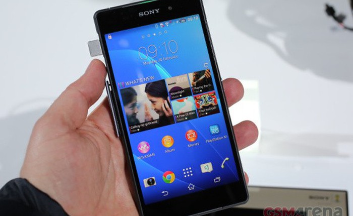 Rò rỉ khung kim loại Xperia Z3, ra mắt tháng 8