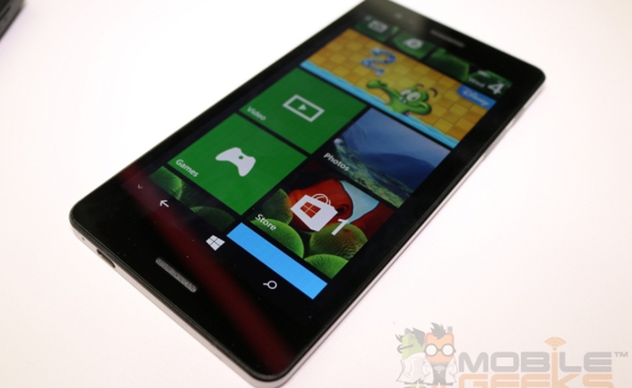 Wistron Tiger: phablet màn hình 6,45 inch chạy Windows Phone 8.1