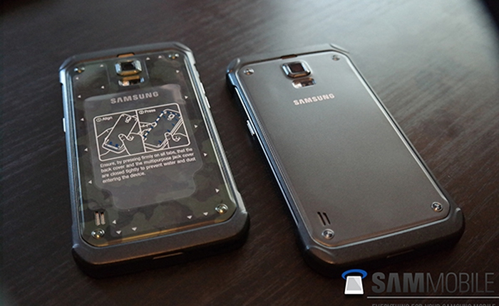 Hình ảnh thực tế Galaxy S5 Active phiên bản châu Âu
