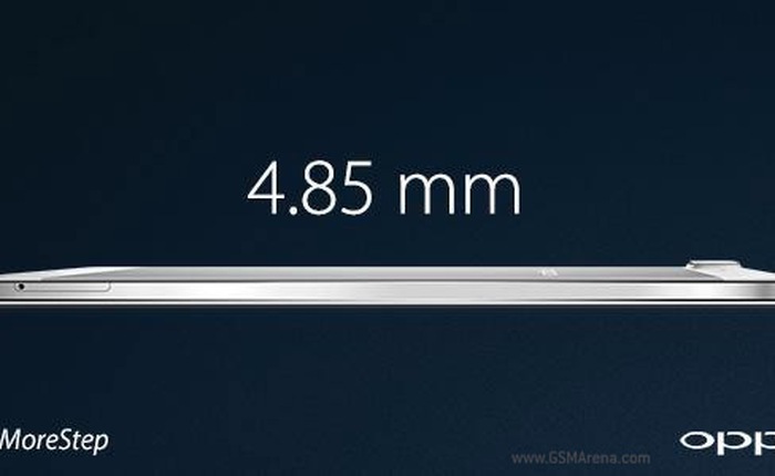Oppo vừa ra mắt R5, smartphone mỏng nhất thế giới hiện nay