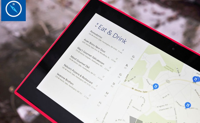 Bản đồ Nokia HERE Maps nhận cập nhật trên Windows 8.1