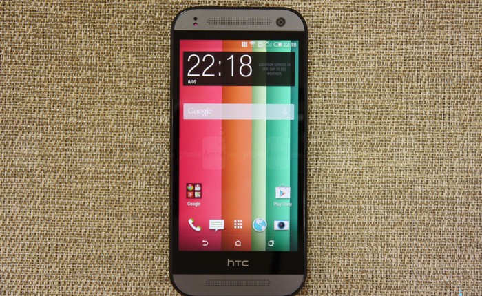 Cận cảnh HTC One mini 2: Giống HTC One M8 như 2 giọt nước