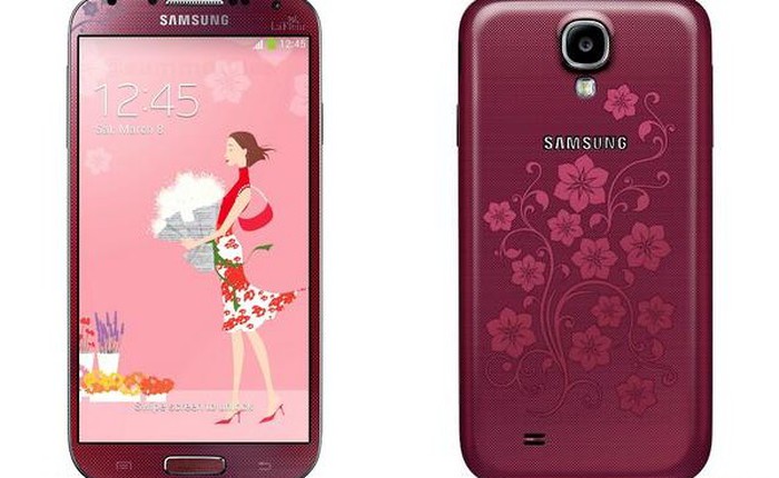 Galaxy S4 La Fleur: Món quà đặc sắc cho mùa Valentine 2014