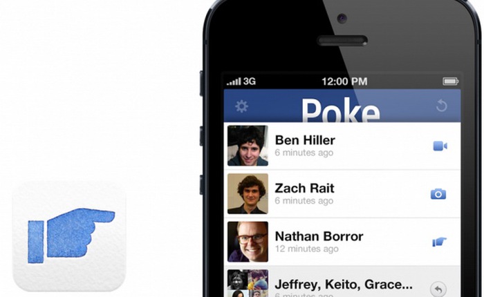 Facebook chính thức xóa sổ ứng dụng Poke và Camera