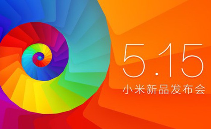Xiaomi tổ chức sự kiện ngày 15/5 ra mắt Xiaomi Mi3S, smartphone cao cấp giá rẻ