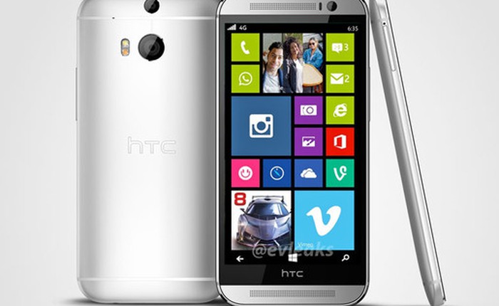HTC sắp tung smartphone Windows Phone 8.1 lấy cảm hứng từ HTC One M8