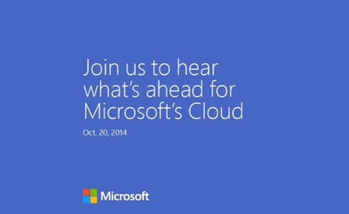 Microsoft tổ chức sự kiện đám mây vào 20/10