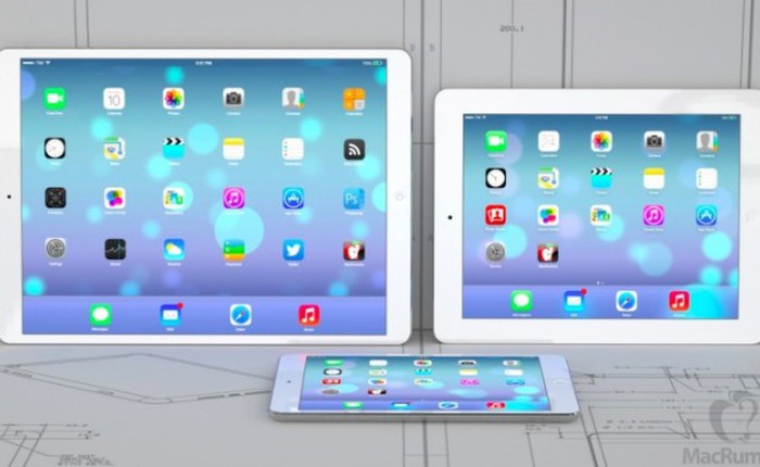 iPad Pro màn hình 12,9 inch sẽ ra mắt cuối năm nay