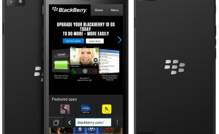 Rò rỉ ảnh và thông số smartphone giá rẻ BlackBerry Z3