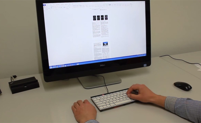 Microsoft thử nghiệm mẫu bàn phím cho phép điều khiển bằng động tác cơ thể