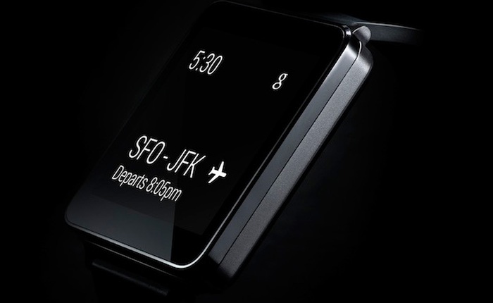 LG ra mắt đồng hồ thông minh G Watch chạy Android Wear