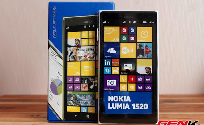 Bản cập nhật phần mềm sửa lỗi màn hình quá nhạy cho Lumia 1520