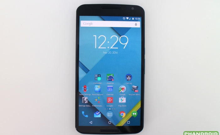 Đã có Android 5.0.1 dành cho Nexus 4, 6, 7 và Moto G qua OTA