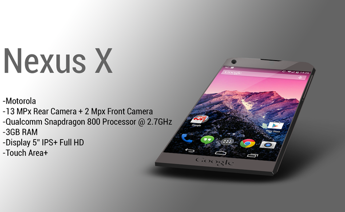 Nexus X được xác nhận với cấu hình mạnh mẽ