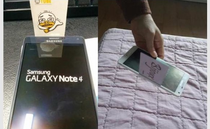 Samsung lý giải khe hở giữa màn hình và viền Galaxy Note 4