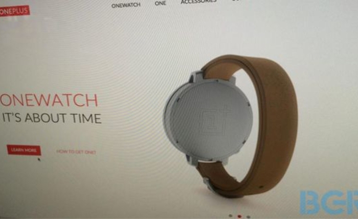 Rò rỉ smartwatch OnePlus One màn hình OLED, kính sapphire
