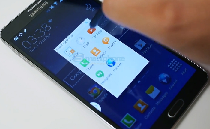 Galaxy Note 4 sẽ chống được nước và sở hữu màn hình 2K