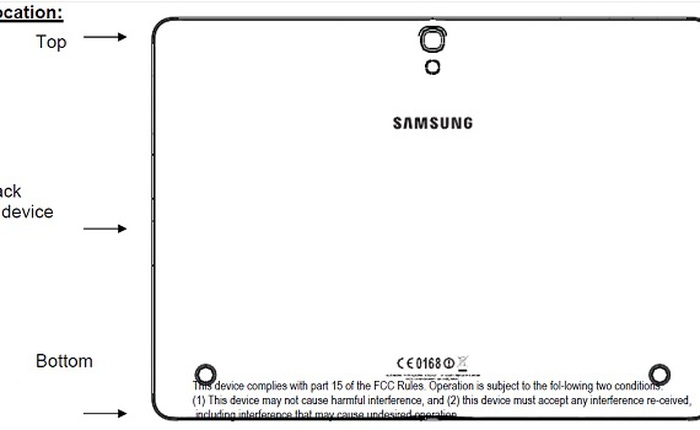 Rò rỉ máy tính bảng cỡ lớn, cấu hình mạnh của Samsung