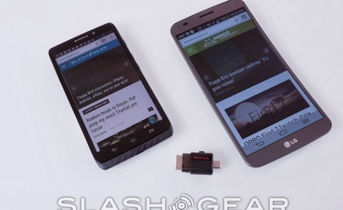 SanDisk giới thiệu USB mở rộng dung lượng cho thiết bị Android