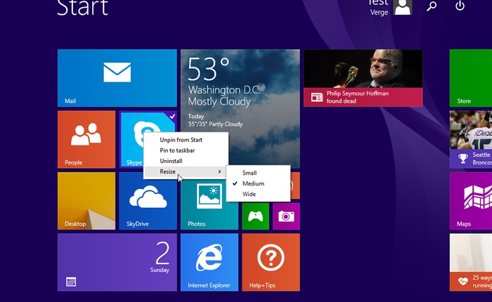 Bản update cho Windows 8.1 "lộ hàng" trước thềm phát hành