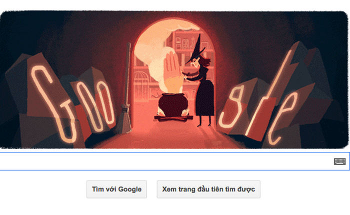 Tổng hợp logo chào đón ngày Halloween của Google