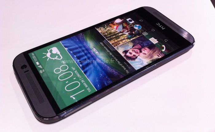 Cận cảnh chân dung HTC M8 trước giờ ra mắt