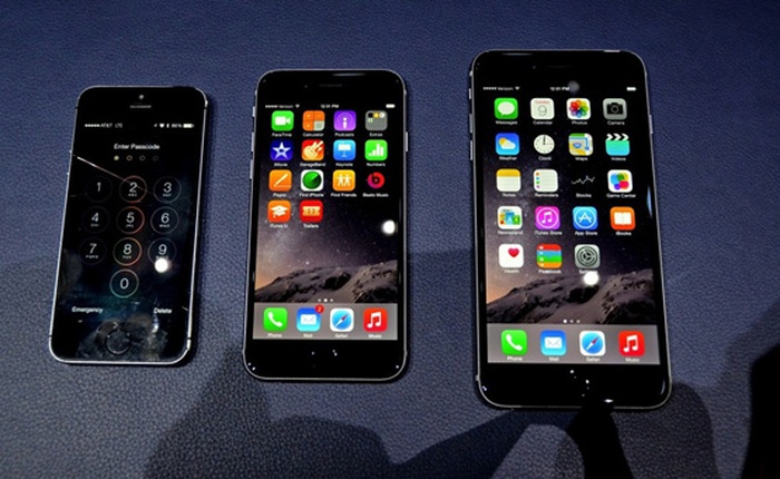 So sánh iPhone 6, iPhone 6 Plus và iPhone 5s: Có gì mới mẻ?