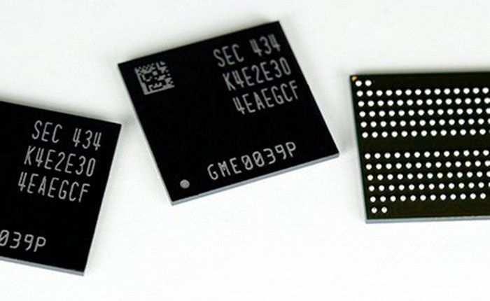 Samsung bắt đầu sản xuất chip DRAM 6Gb 20nm cho thiết bị di động