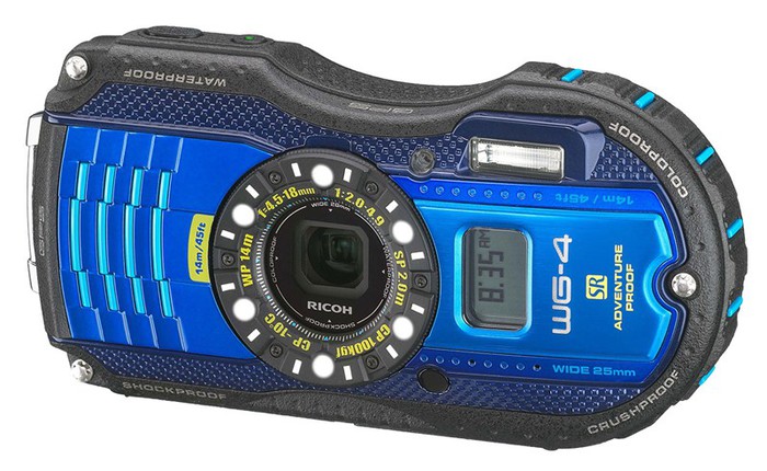 Ricoh giới thiệu máy ảnh độ bền cao WG-4 và WG-20: tùy chọn GPS, 5 hoặc 6 đèn trợ sáng lấy nét