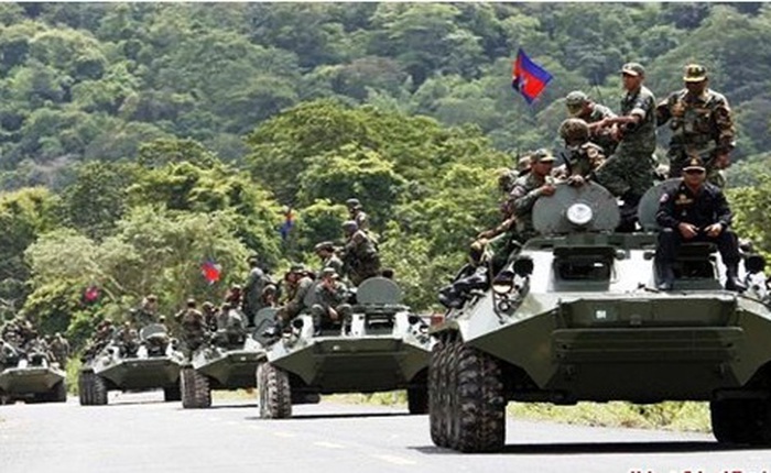 Hình ảnh quân đội Campuchia ngày nay